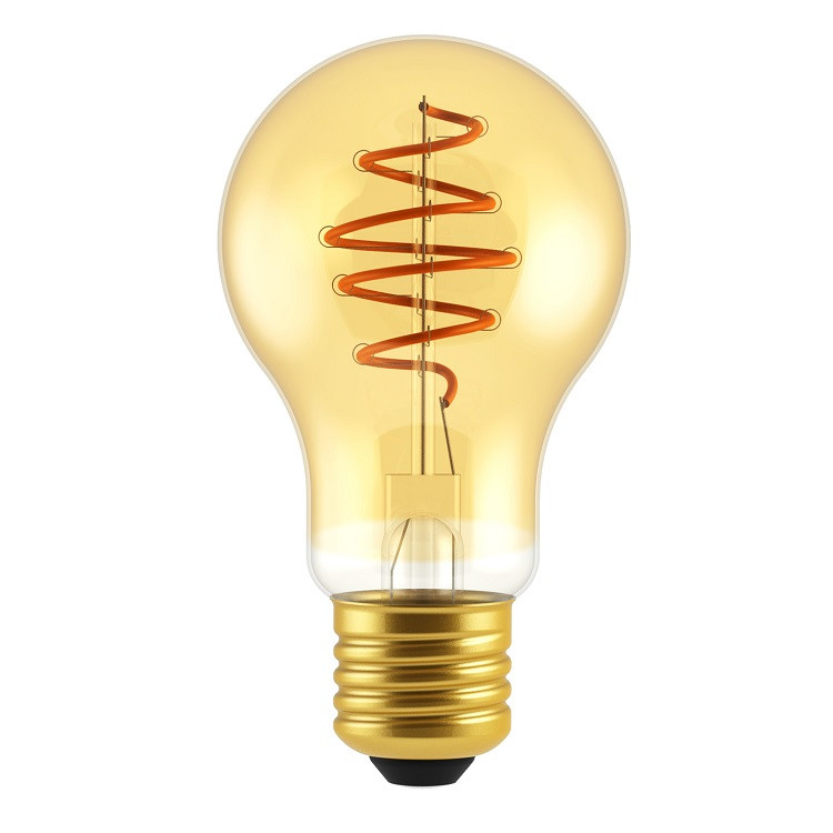 Deco Led Standaard A60 4,9w 400lm 2200k Goud