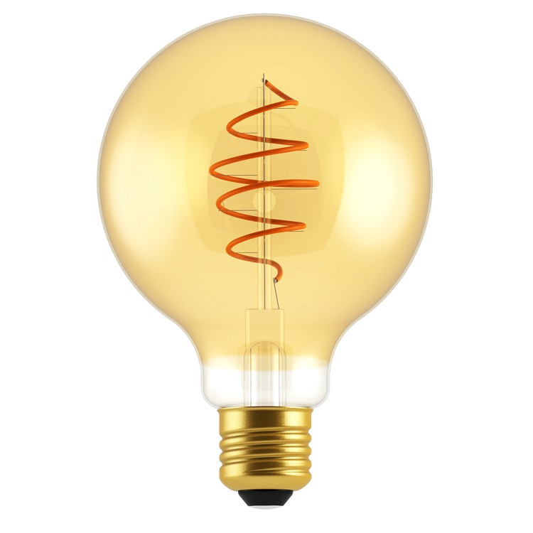 Deco Led Globe G95 4,9w 400lm 2200k Goud