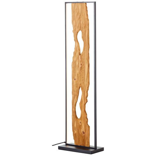 G94542/76 CHAUMONT Vloerlamp 20w 2300lm Warm Hout Zwart