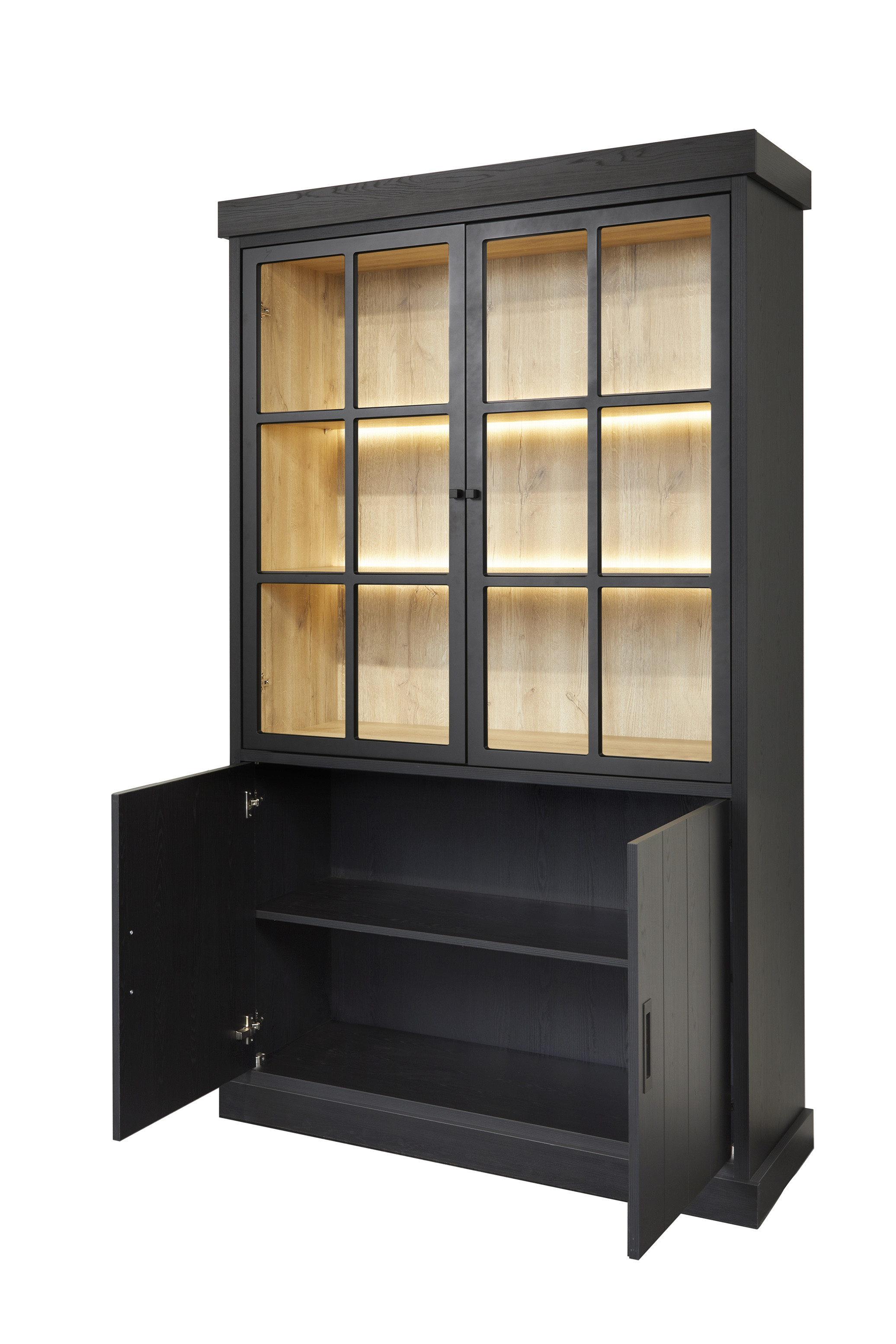 Glaskast Raphael 122 cm