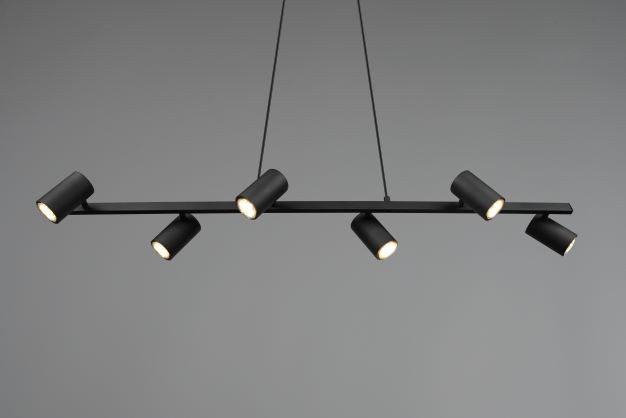 302400632 MARLEY Hanglamp 6xGU10 zwart