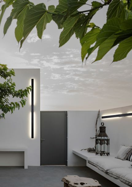 Plafond/Wandlamp 20w 1900lm Warm Zwart