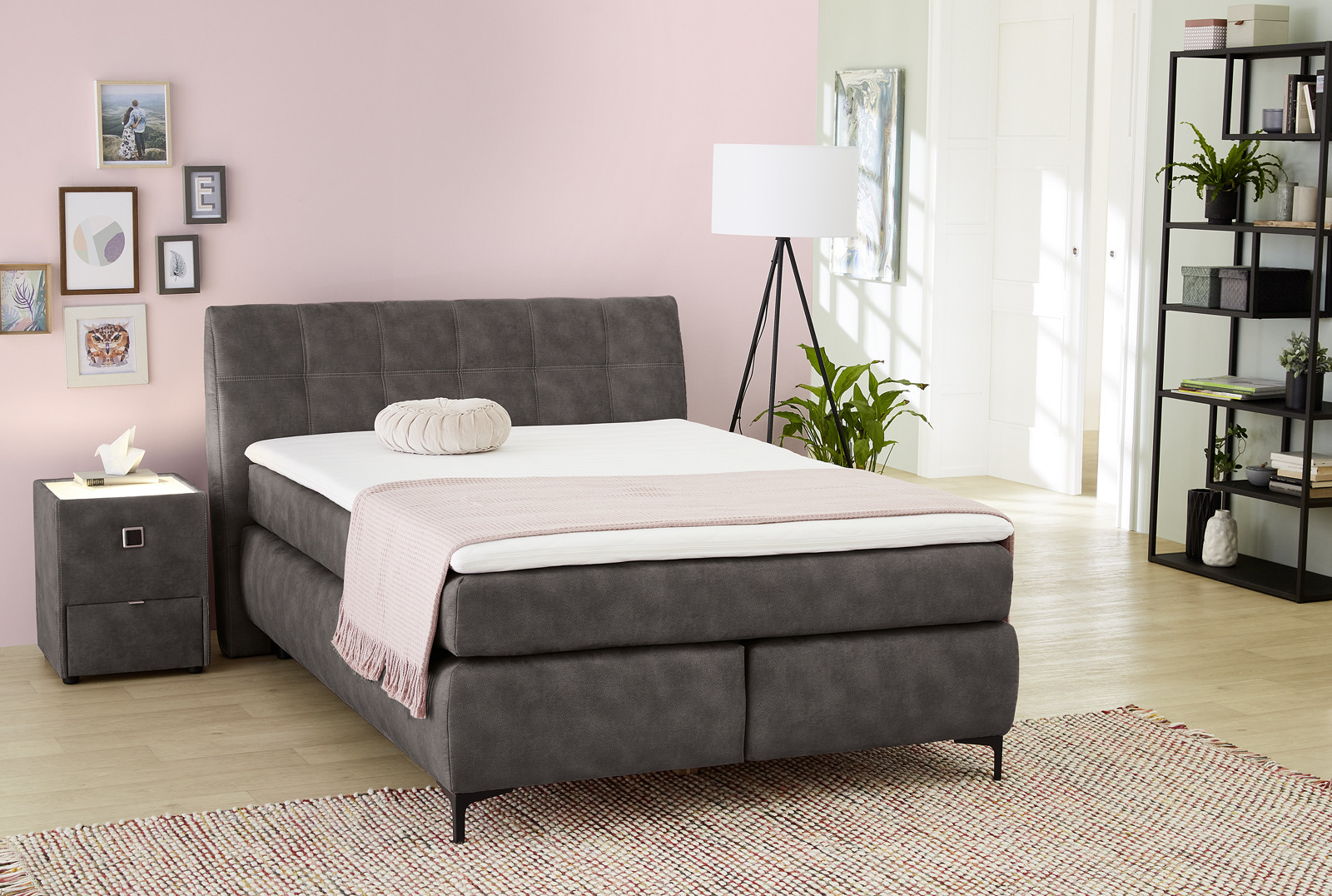 Boxspring Gitta 140 KPL 09 bruin