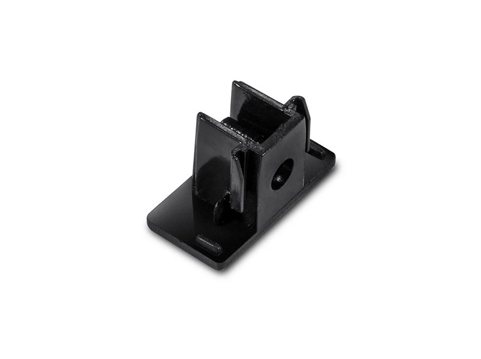 1f rail zwart eindkap
