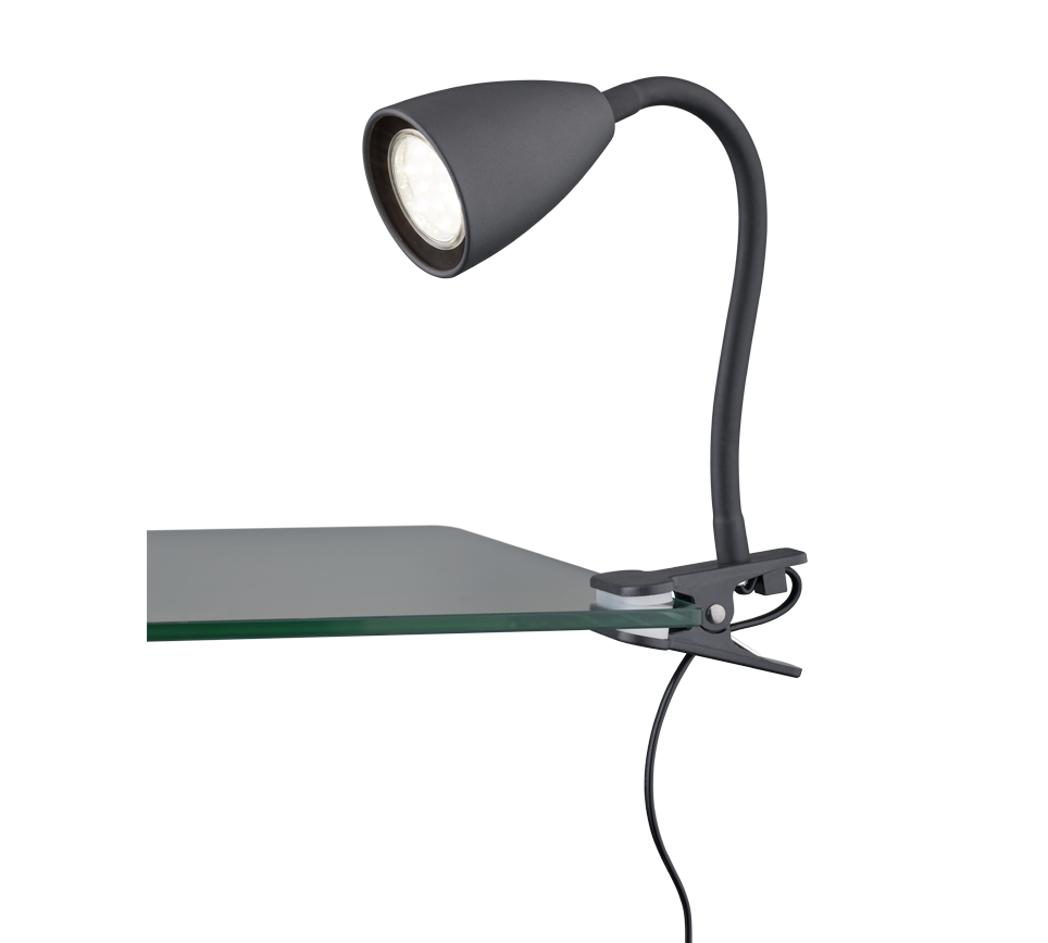 202620132 WANDA Klemspot GU10 zwart