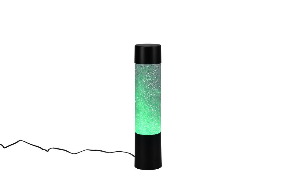 R50871032 GLITTER Tafellamp 0,9w RGB Zwart