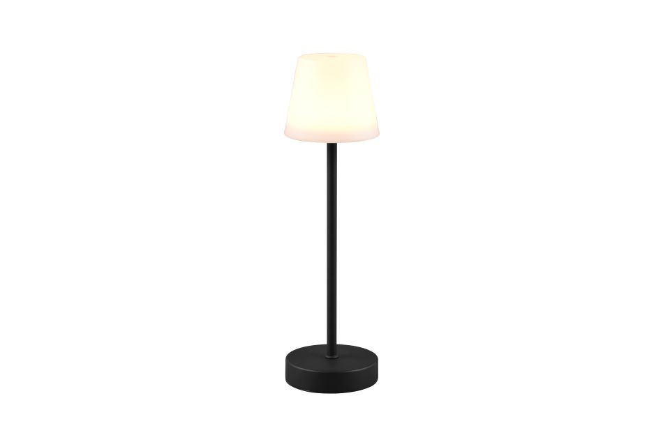 R54086132 MARTINEZ Accu Oplaadbare Tafellamp 2,2w 250lm Zwart