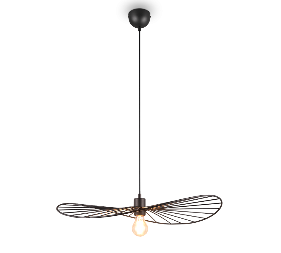 R31451032 CHAPEAU Hanglamp E27 60 Zwart
