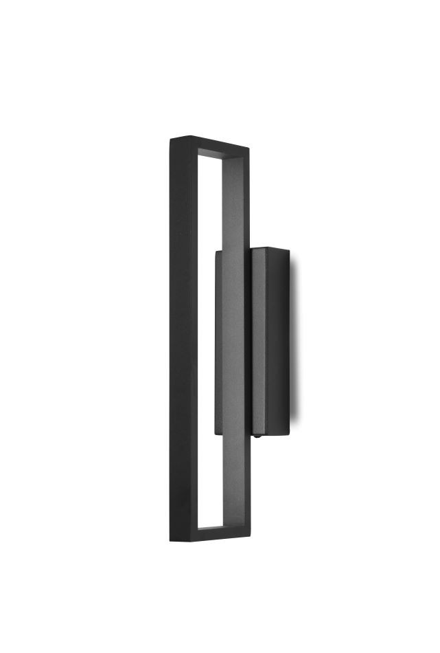 Plafond/Wandlamp 10w 1050lm 3000k zwart