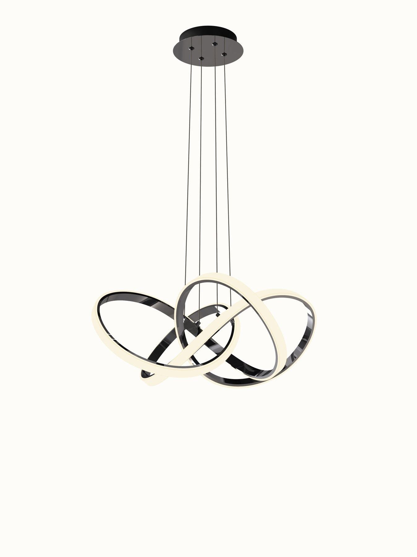 Luster 55w 5500lm 3000k ZwartChrome