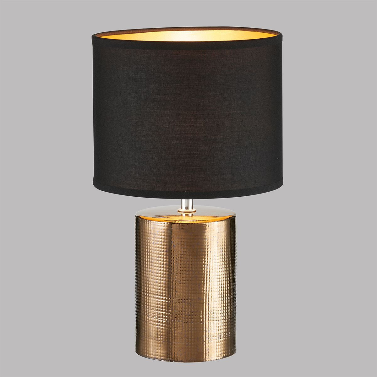 Tafellamp E14 Brons+Zwart