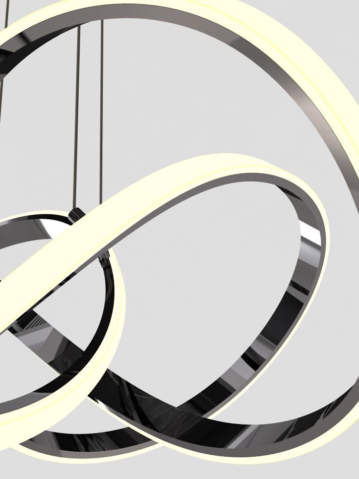 Luster 55w 5500lm 3000k ZwartChrome