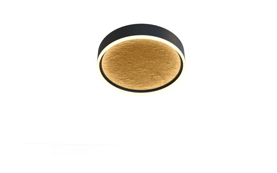 Plafondlicht 37w 4300lm 3000k Zwart 3Stap