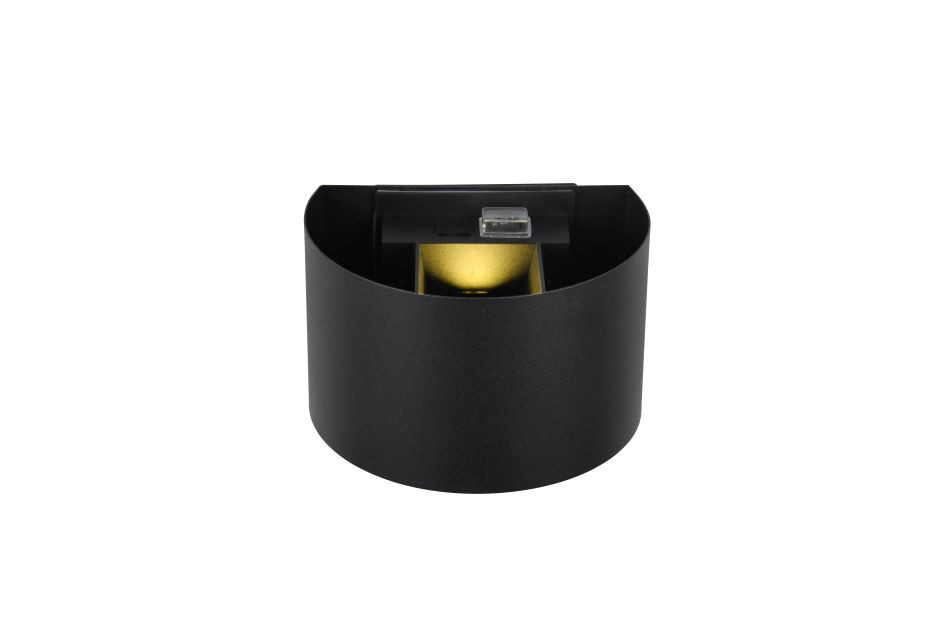 R27769132 TALENT Oplaadbare Accu Wandlicht 2x0,5w 2x50lm 3000k zwart