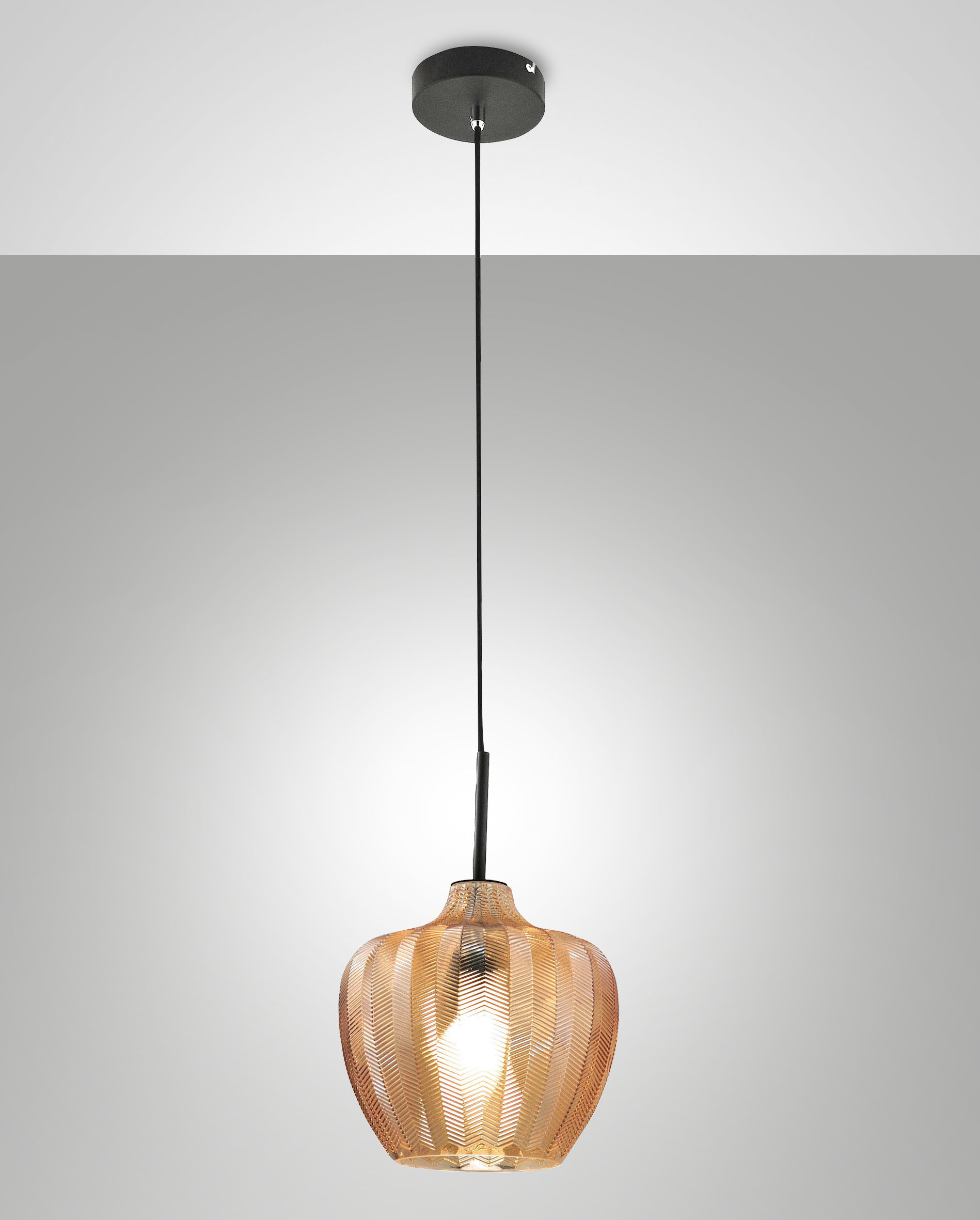 Pendel E27 Amber