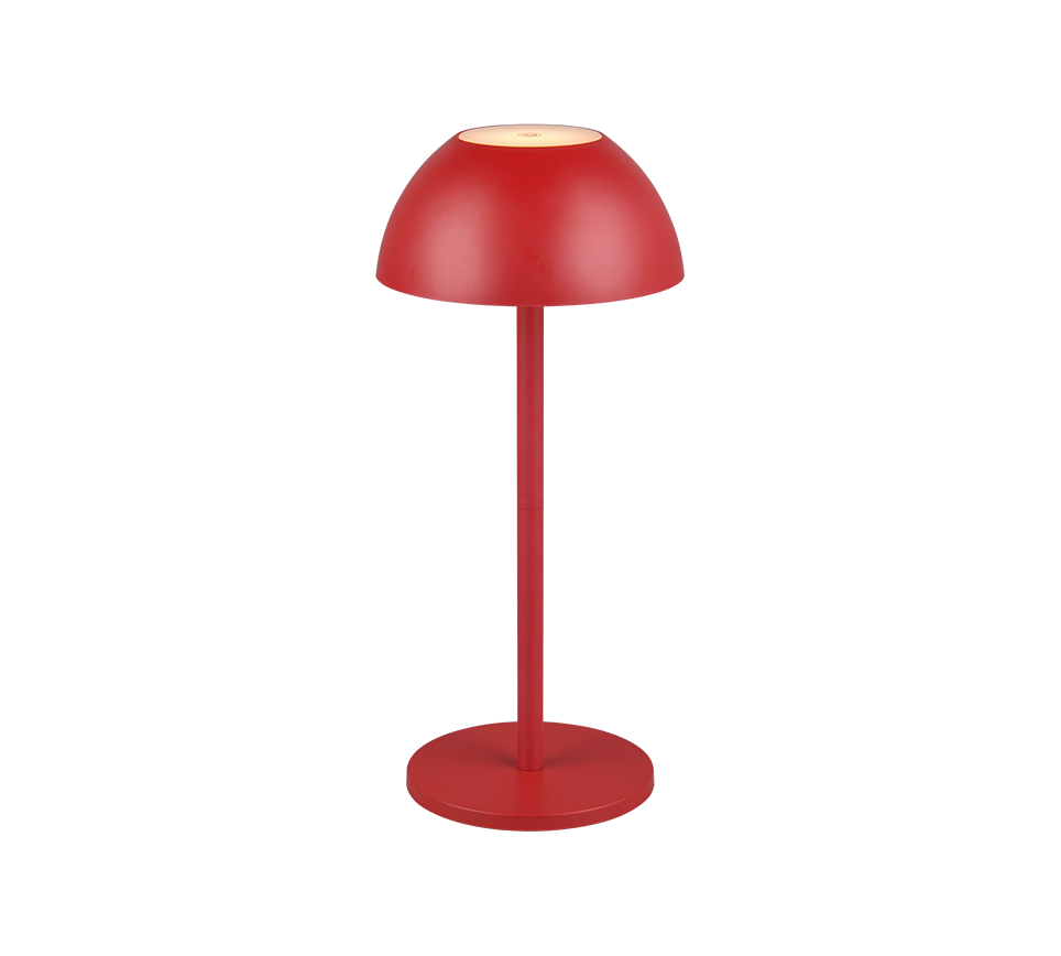 RICARDO R54106110 Accu Tafellamp 1,7w 240lm 3000k rood