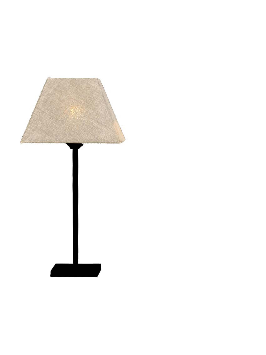 Voet Tafellamp E27 30cm zwart (zonder kap)