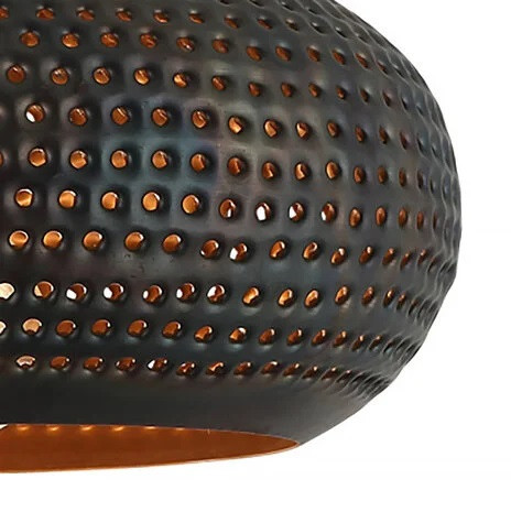 Plafondlamp E27 30cm Gevlamd