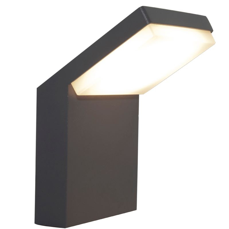 Tuinlamp 6w 510lm 3000k antraciet IP65