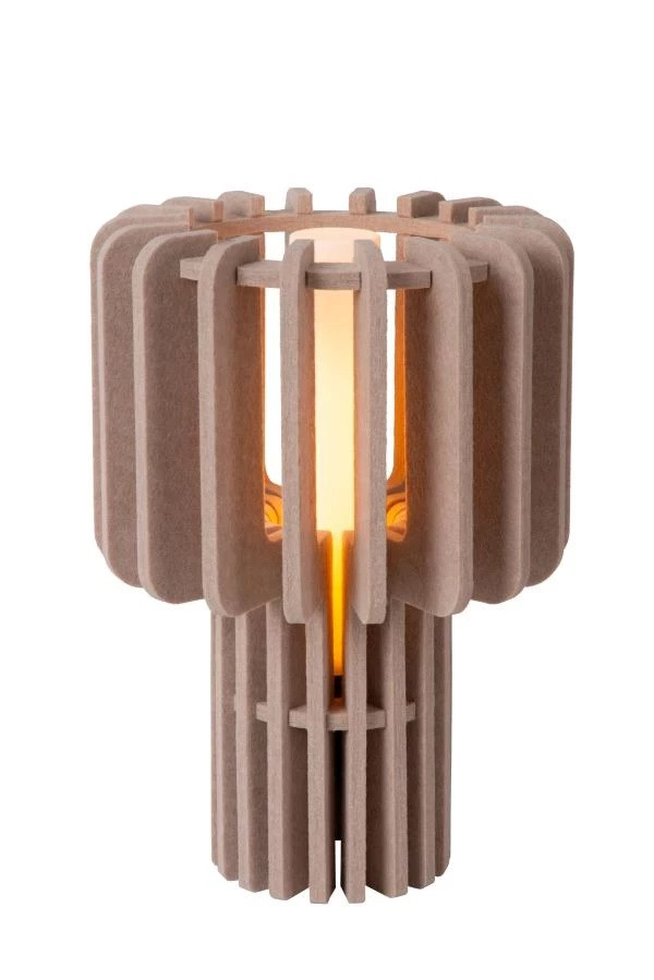 45591/01/41 ROLLO Tafellamp E27 Vilt Taupe