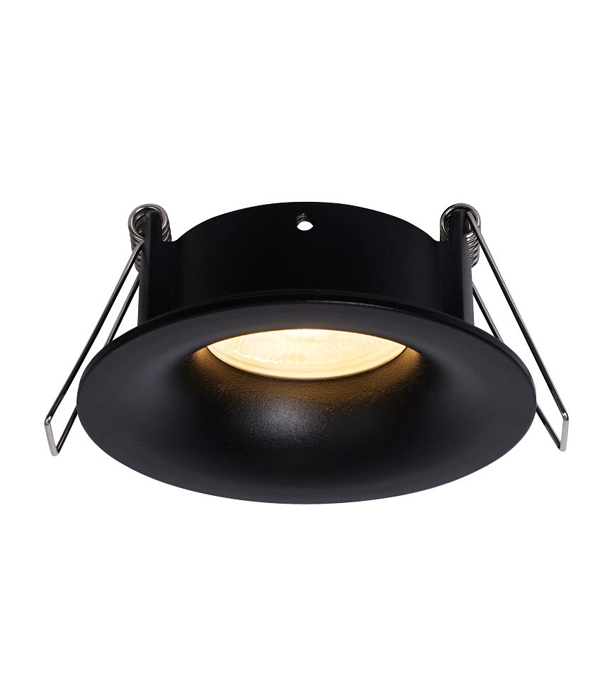 Inbouw GU10 IP54 Zwart