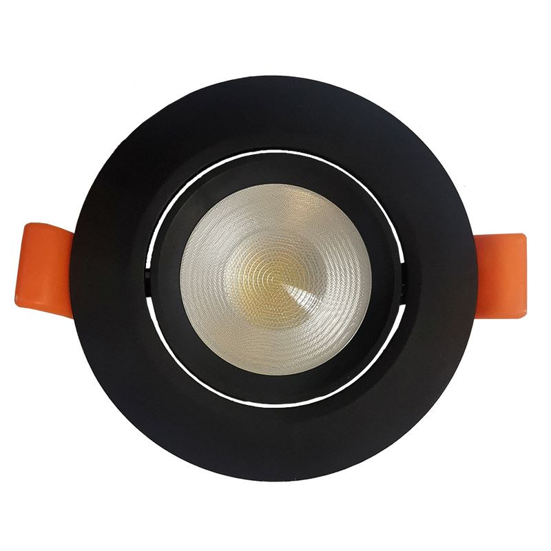 Inbouw 6w 480lm CCT Zwart