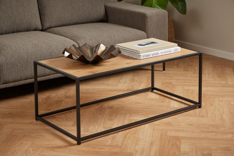 Salontafel Seaford wild eik
