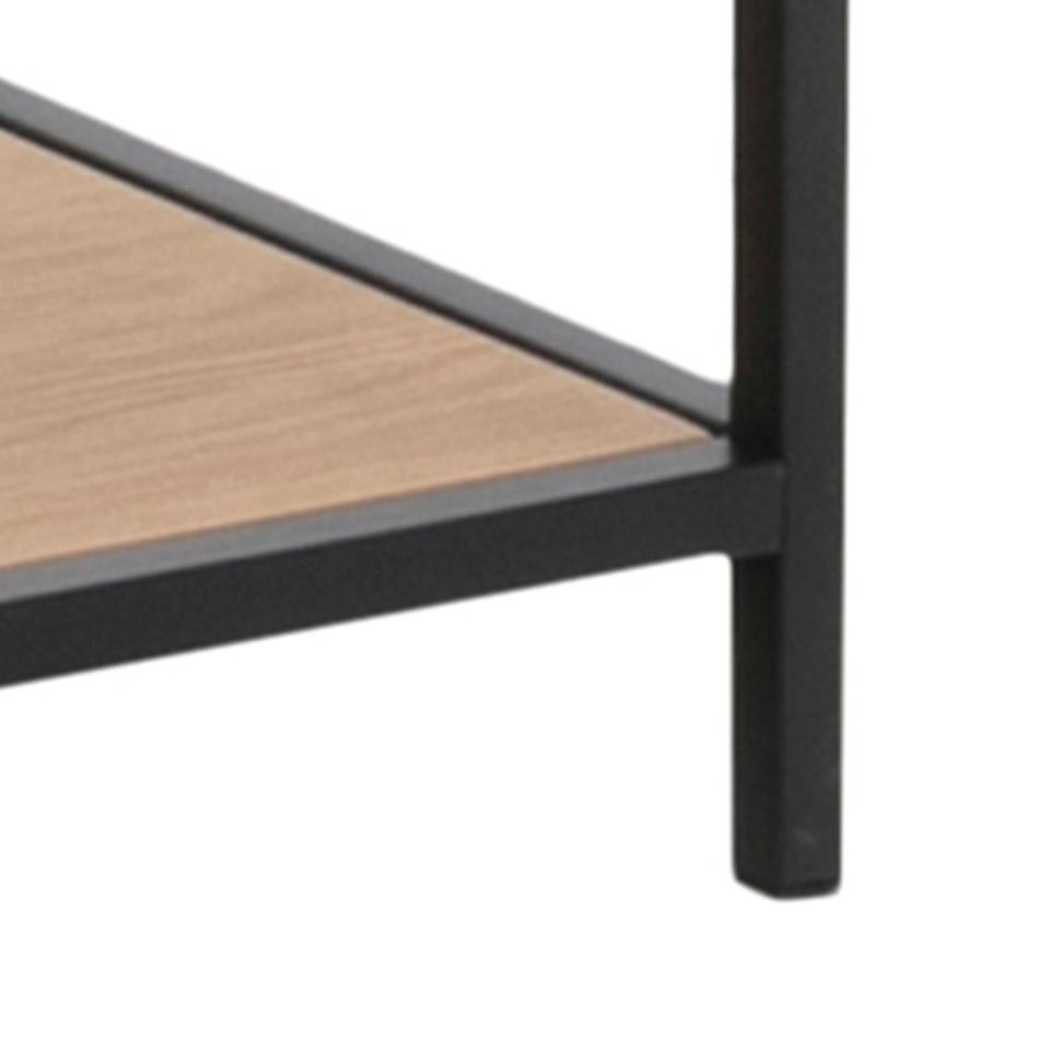 Boekenrek Seaford met 4 legplanken breed wild eiken