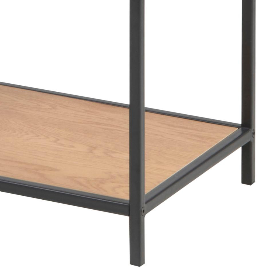 Boekenrek Seaford met 2 legplanken wild eiken