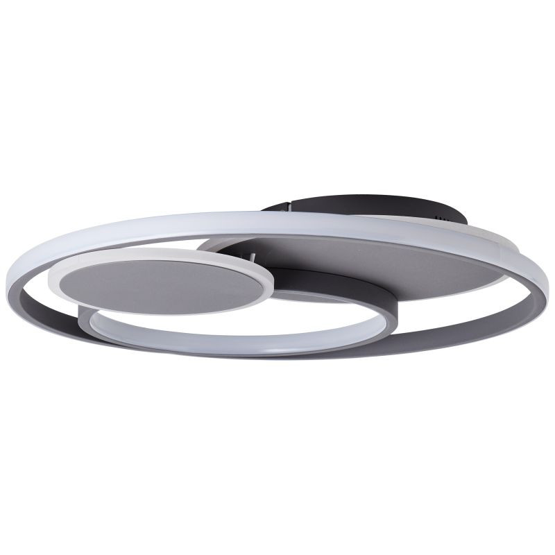G99371/76 RUNDA Plafondlamp 50w 5200lm CCT-DIM Zwart