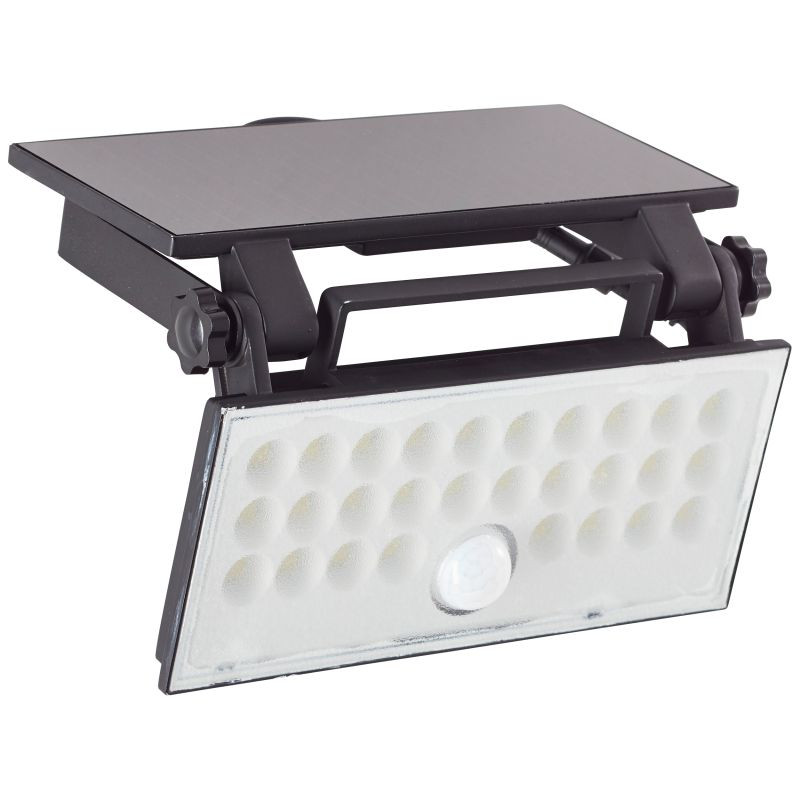 G40421/06 LUTON Solar 6w 1000lm 4100k zwart