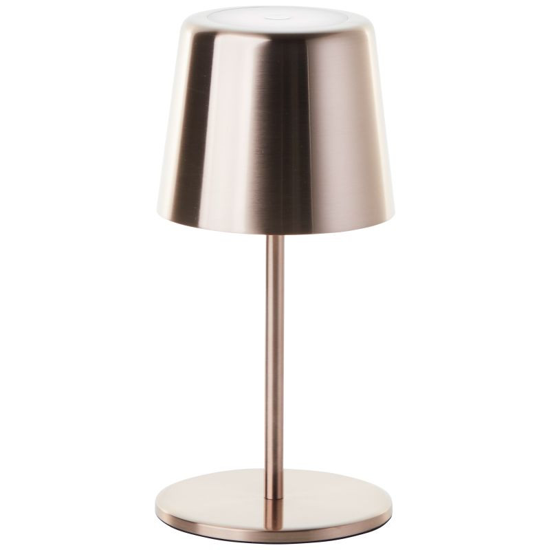G40939/29 XAANA Accu/Oplaadbaar Tafellamp 4w 300lm CCT Licht Koper