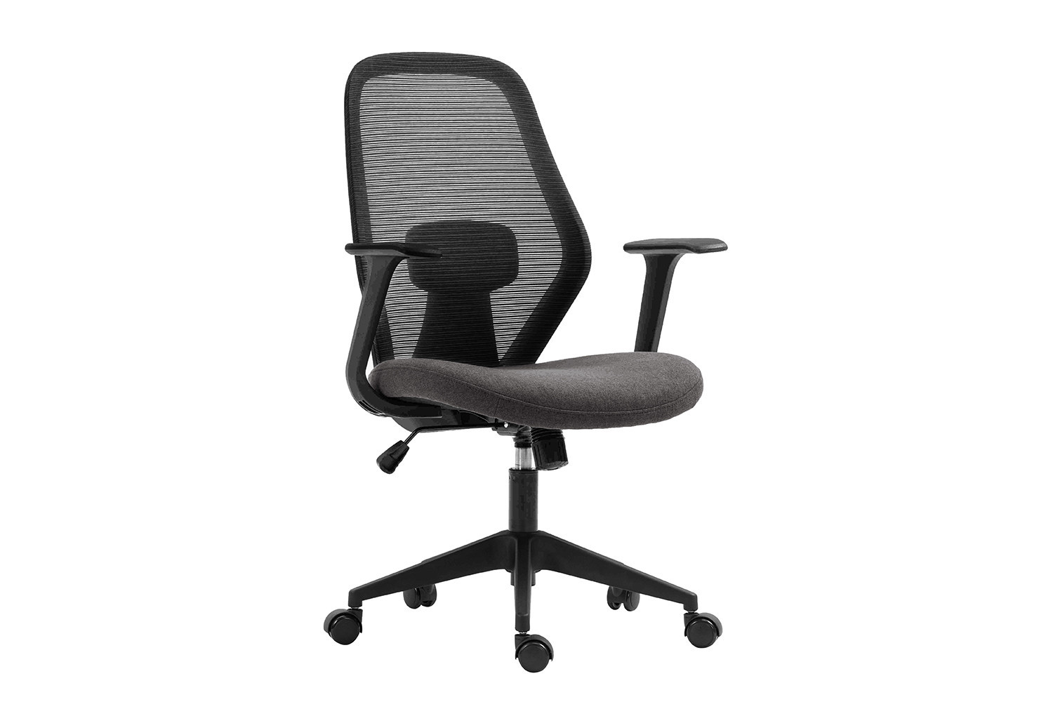 Bureelstoel Claude zwart/grijs