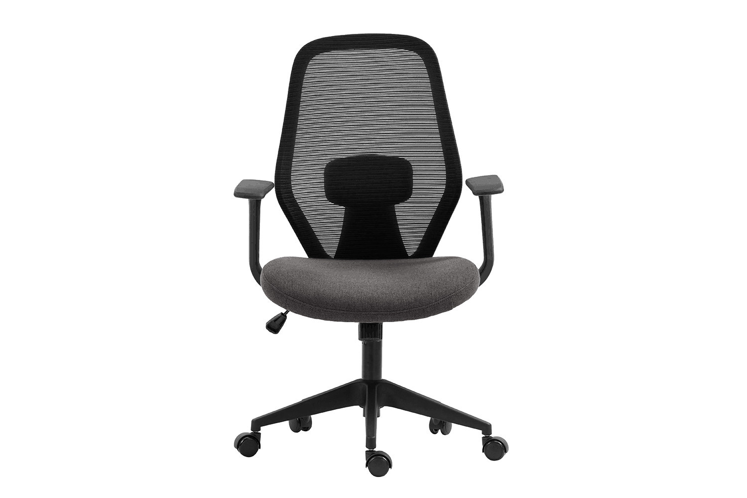 Bureelstoel Claude zwart/grijs