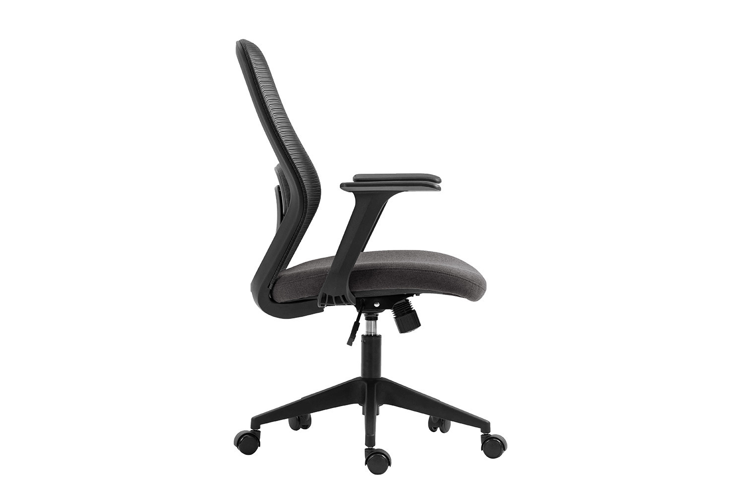 Bureelstoel Claude zwart/grijs