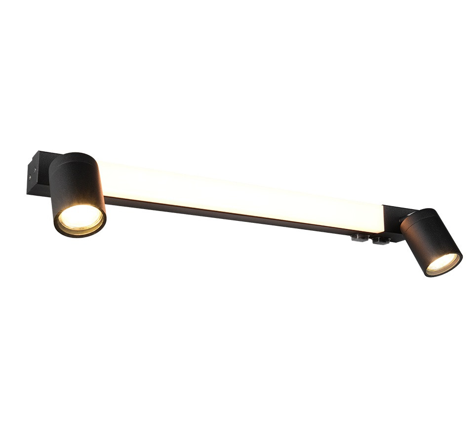 ENRICO 281470332 Spot IP44 2xGU10 + 600lm CCT zwart