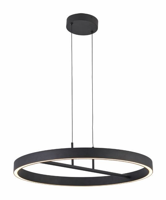 Hanglamp Ø60cm 47w Zwart
