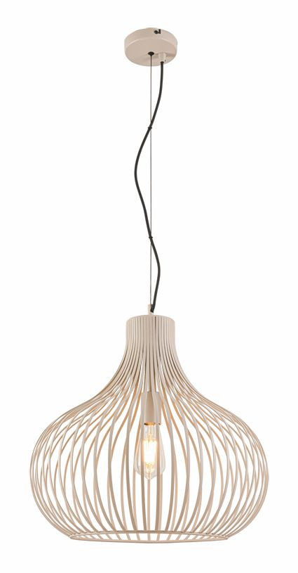 Hanglamp E27 48cm Crème