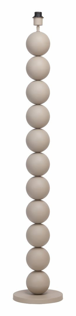 Vloerlamp E27 h.150cm Crème