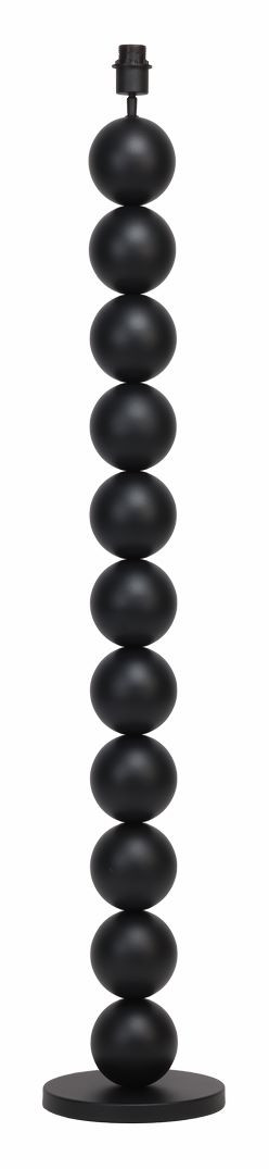 Vloerlamp E27 h.150cm Zwart (zonder kap)
