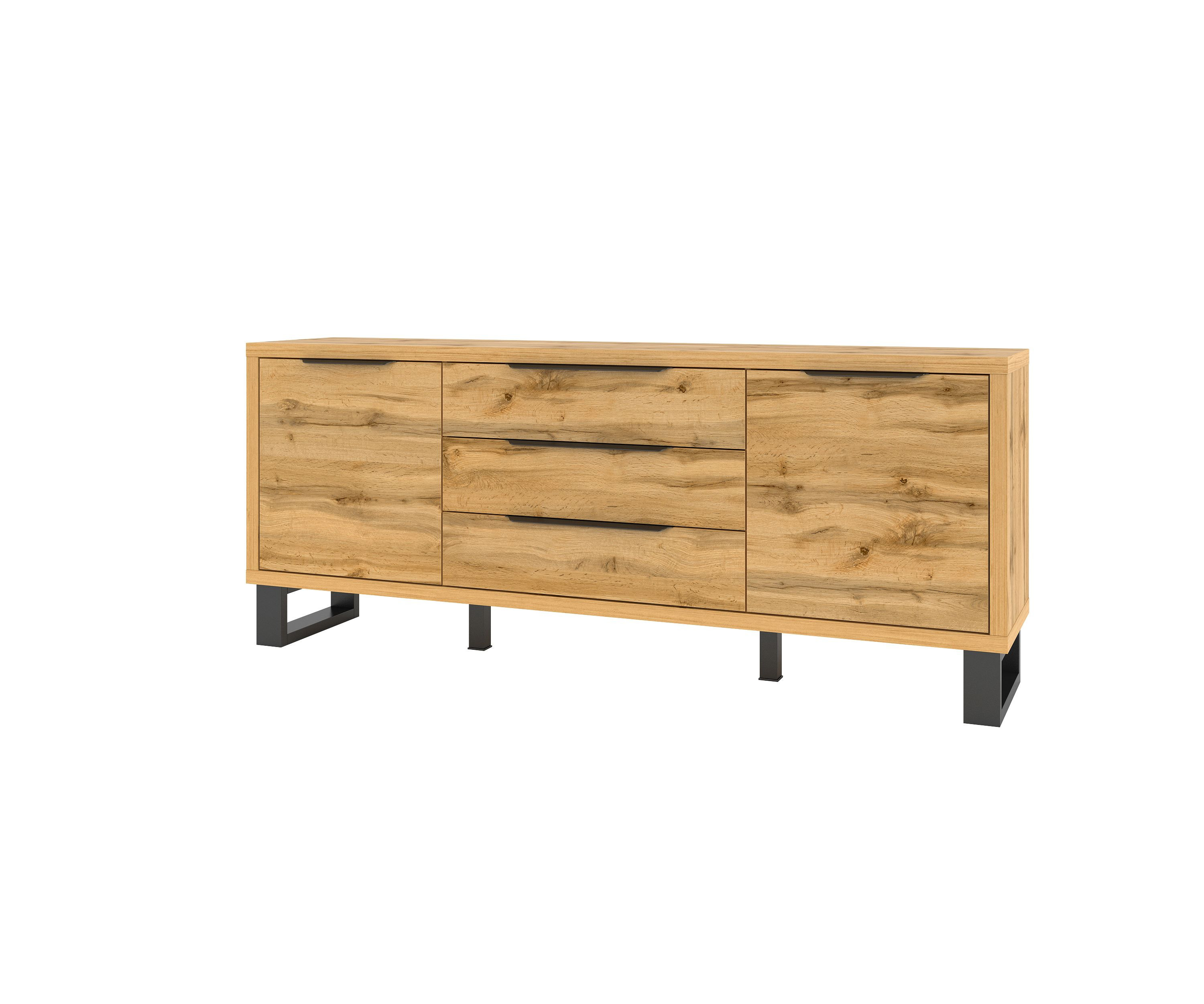 Dressoir Halle 2 deur 3 laden