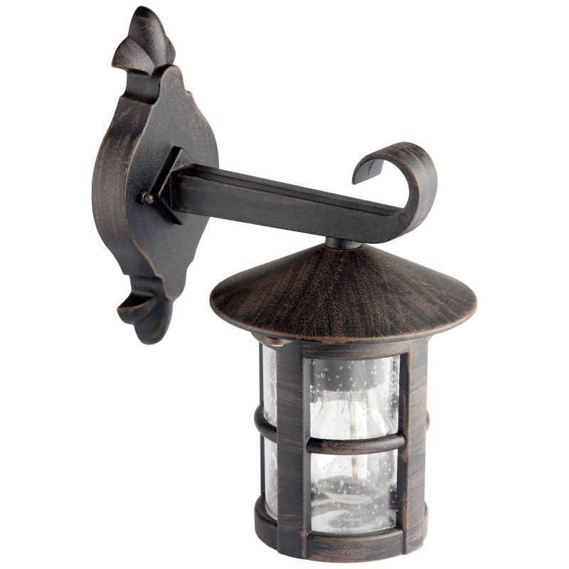 45582/60 JORDY Tuinlamp E27 bruin