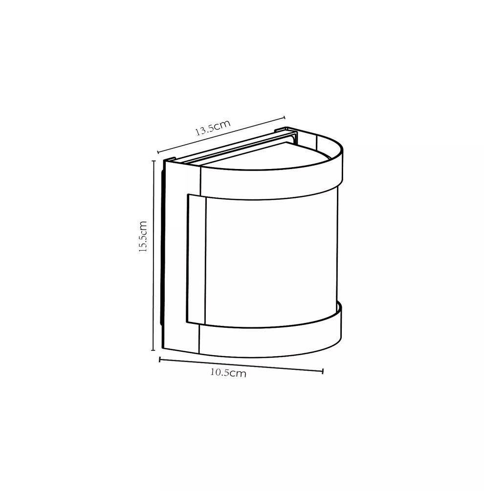 22206/01/30 BOLO Tuinlamp E27 zwart IP4