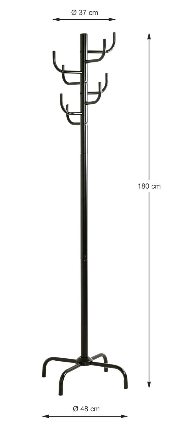 Kapstok Cactus zwart 43100