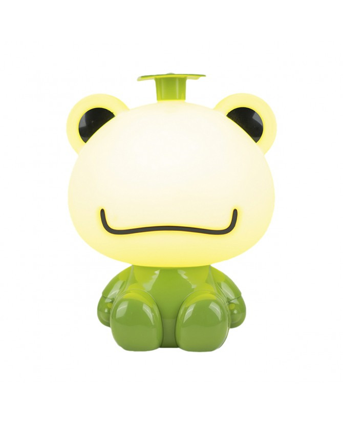 Kinderlamp 3w groen kikkertje