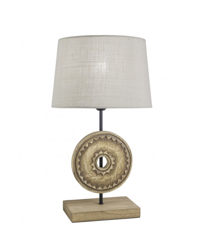 Tafellamp E27 naturel