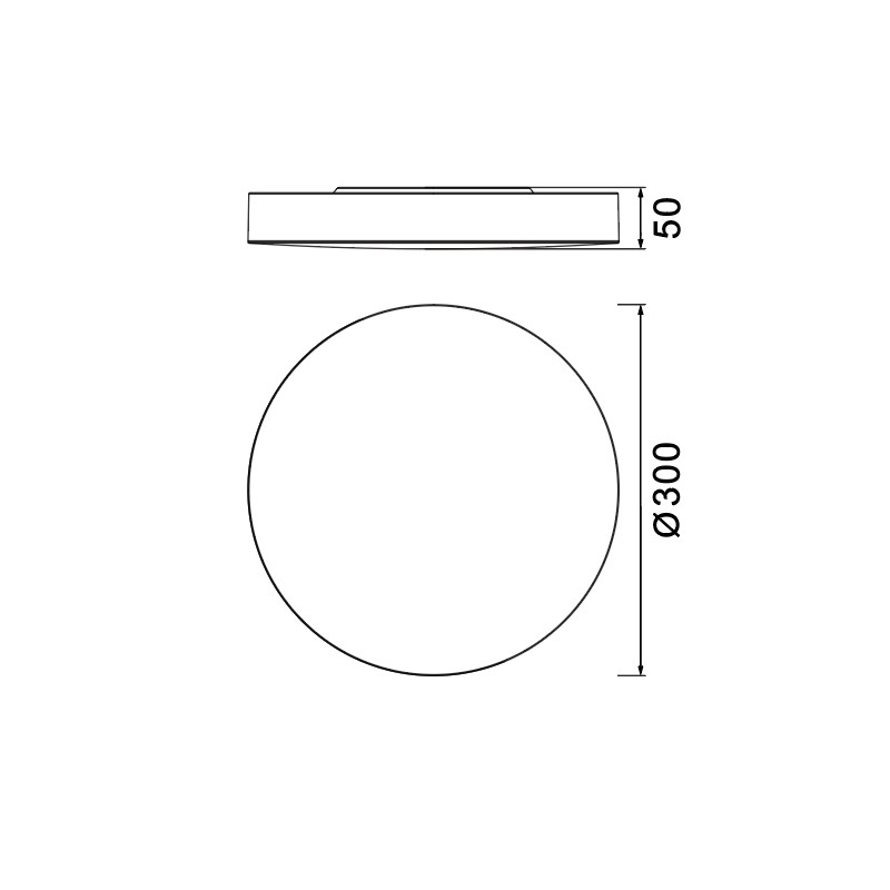 Plafondlamp 20w 2200lm CCT wit