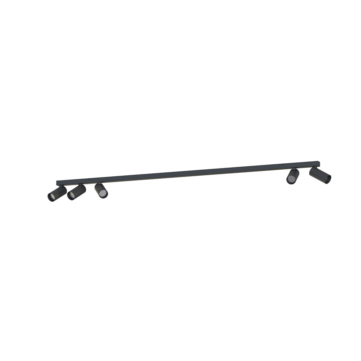 Spot 5xminiGU10 zwart