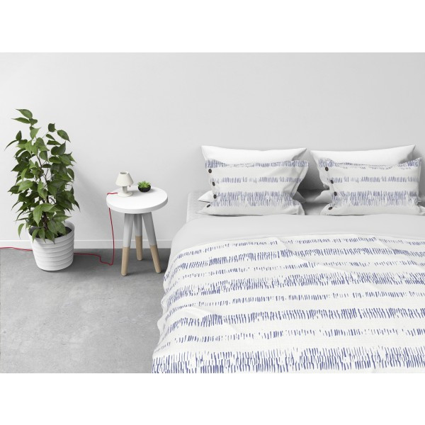 Dekbedovertrek Tara blauw 260x220