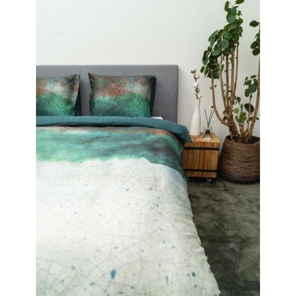 Dekbedovertrek Maego groen 260x220